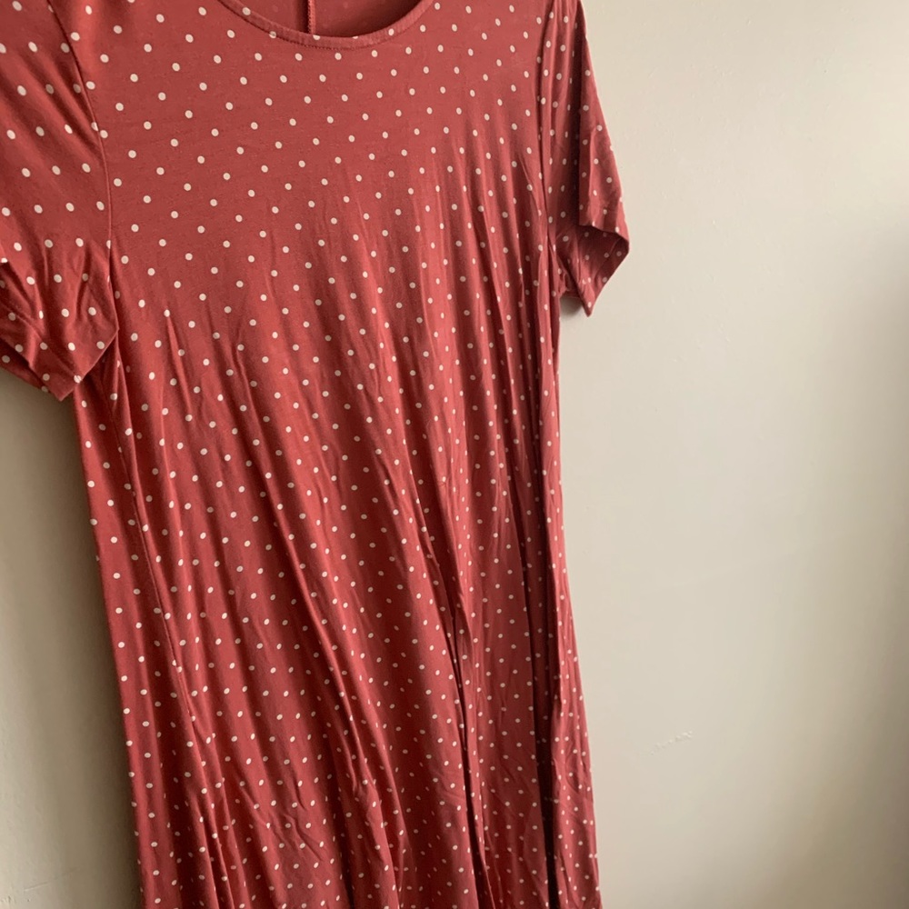 Old Navy Polka Dot pink dress